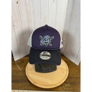 New Era 9FORTY A-Frame Pittsburgh Pirates Purple Navy Color Pack Snapback Hat